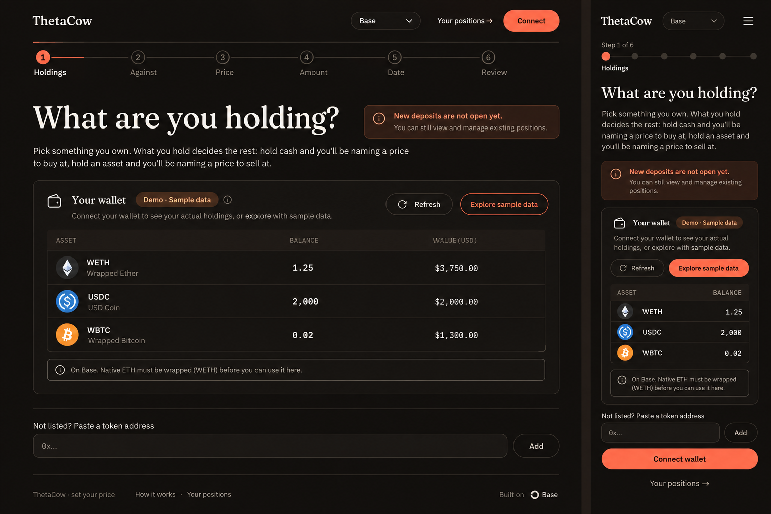 Imagegen concept board of a redesigned desktop and mobile wallet panel
